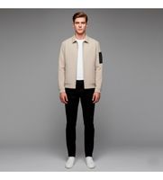 boss para hombre 50549978 chaqueta expedit beige l casual poliester