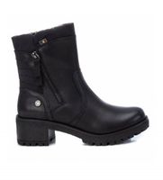 refresh para mujer 17017901-negro botines 170179 negro -altura tacon 5cm- 39 5 a 8cm cremallera casual