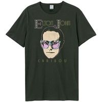 amplified clothing camiseta caribou face para mujer