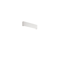 aplique de pared led de 12 w pintable en yeso blanco mate 3000 k 960 lm difusor coloreable - perenz - blanco