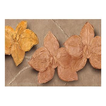 Papel Pintado 3d - Painted Orchids (250x175 Cm)