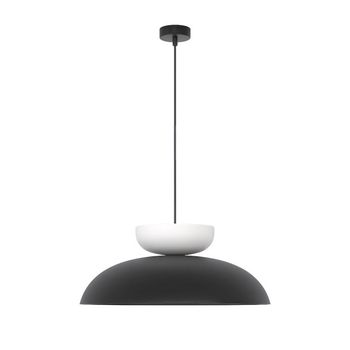 Lámpara colgante sava negro+blanco