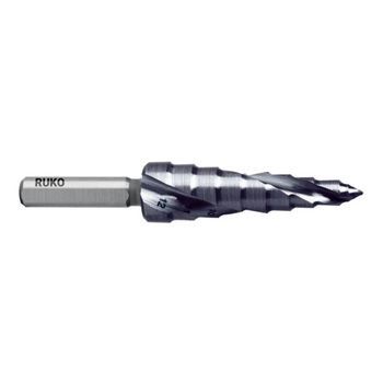 Broca Escalonada Flowstep® Hss (5-12 Mm) Ruko 101650-9p