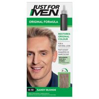 just for men original formula sandy blonde hair dye h-10