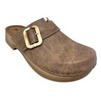 inblu zuecos zapato senora tf03 tostado para mujer