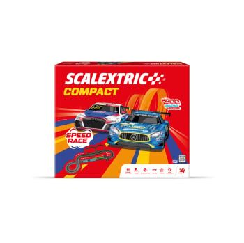 Scalextric Pista Compact Speed Race, Pista de coches +4 años