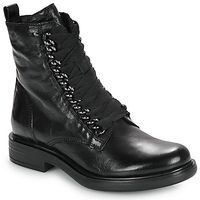 mjus botines cafe chain para mujer