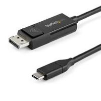 cable usb-c a displayport 12 - bidireccional 1 m displayport usb tipo c macho macho derecho