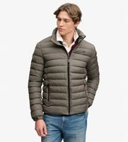 superdry para hombre m5012527a chaqueta acolchada fuji estate padded marron m casual poliester reciclado