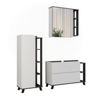 conjunto de muebles de bano karen 3 partes vicco