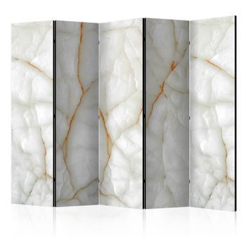 Biombo - White Marble Ii (225x172 Cm)