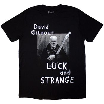 David Gilmour Camiseta manga larga Luck Strange para hombre