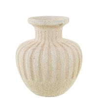 jarron sobremesa beige