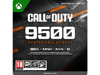 Xbox Series X S Call of Duty® 9.500 Puntos (*Juego no incluido) (Código de descarga)