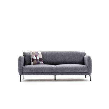 Sofá Cama 3 Plazas Venus Gris