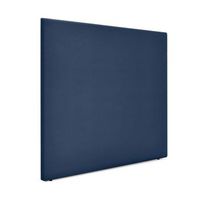 cabecero de tela aqualine liso hasta el suelo 160x120cm camas 150160 - azul