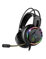spirit of gamer - pro-h7 - auriculares de audio pro gamer - polipiel - microfono flexible - retroiluminacion led arco iris - multiplataforma pc y consola