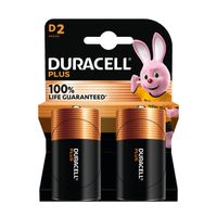 duracell plus dlr20mn1300 pilas alcalinas 2 unidades