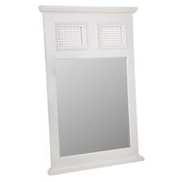 espejo de madera gris 60x4x90