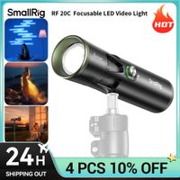 smallrig rf 20c - luz led de video portatil y enfocable de 20w cri 97 tlci 99 solo 520g 5 colores de led mini foco para fotografia y video
