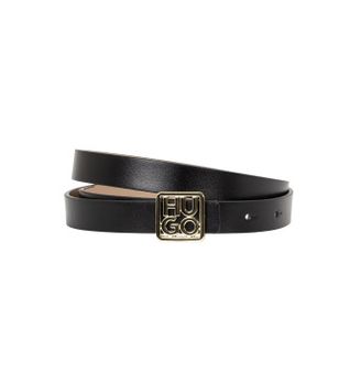 HUGO para mujer. 50558814 Cinturón Petrissa negro (80cm), Casual, Piel
