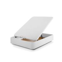bezen canape polipiel deluxe  color blanco  35 cm de alto  tapizados en polipiel  80x180 cm  montaje incluido