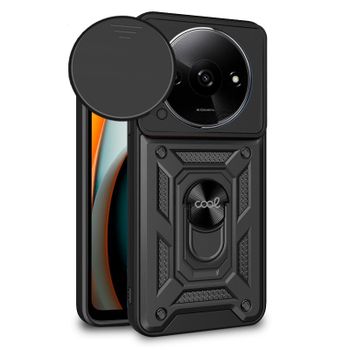 Cool Carcasa Hard Ring Negro para Xiaomi Redmi A3