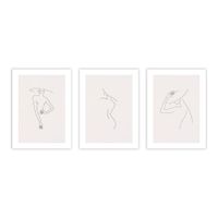 set de 3 posters 176 30x40 cm