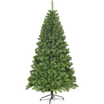 Árbol De Navidad Artificial Costway 105 X 105 X 180 Cm