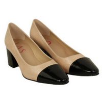 lolas zapatos de tacon salon combi charol para mujer