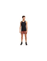 camiseta de running on performance tank hombre negro  eclipse