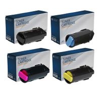 compatible multipack xerox 106r0385962 full set standard capacity toner cartridges 4 pack