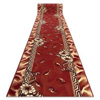 alfombra de pasillo bcf trio burdeos 100 cm 100x890 cm
