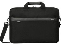 maletin para portatil - targus geolite ecosmart slim brief 15-16 resistente al agua correa extraible negro