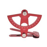 transportador de superficie de timon de metal medidor de angulo de timon para avion de modelo rc