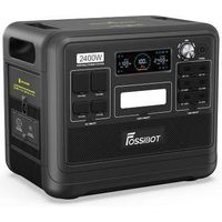 estacion de energia portatil fossibot f2400 lifep04 2048wh con salidas 2400w 4800w pico