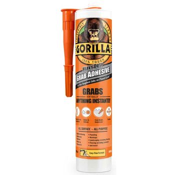 Glue Heavy Duty Grab Adhesive White All Purpose 290ml