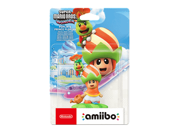 Figura Amiibo - Nintendo Super Mario Bros. Wonder: Poplin & Prince Florian
