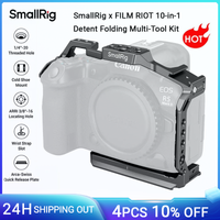 jaula smallrig r5 ii para canon eos r5 mark ii jaula para camara con placa de liberacion rapida cold shoe para arca-swiss -4978b