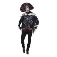 disfraz del dia de los muertos negro y blanco para adultos