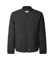 pepe jeans para hombre pm403061 chaqueta malabar negro xl casual poliester