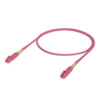 cable de fibra optica ubiquiti lc-lc om4 duplex 1 m rosa 50 unidades