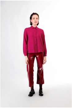 camisa viscosa red s