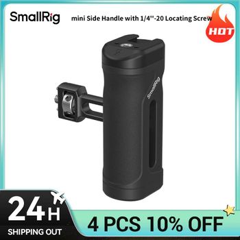SmallRig Mini Mango Lateral con Tornillo de Fijación de 1/4''-20, Ajuste Vertical de 30mm, Compatible con Brazos Mágicos, Micrófonos, Soportes de Monitor y Luces