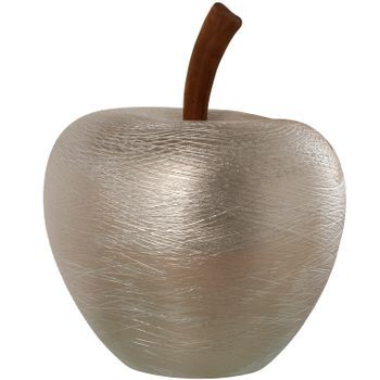 Figura Manzana Plata