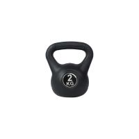 ozio fitness kettlebell pesa rusa explosive 2 kg vinilo  pvc recubierta