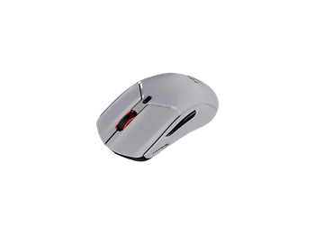 Ratón gaming - HyperX Pulsefire Haste 2 Pro, Inalámbrica 2.4GHz, Bluetooth, Con cable, 26000 DPI, Gris