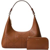 calvin klein jeans bolso emblem aop perfor lthr bag para mujer