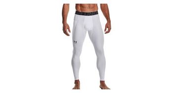 Mallas de compresion under armour heatgear blancas