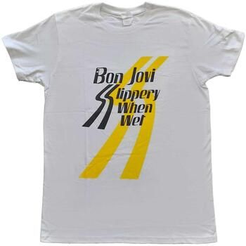 Bon Jovi Tops y Camisetas Slippery When Wet para mujer